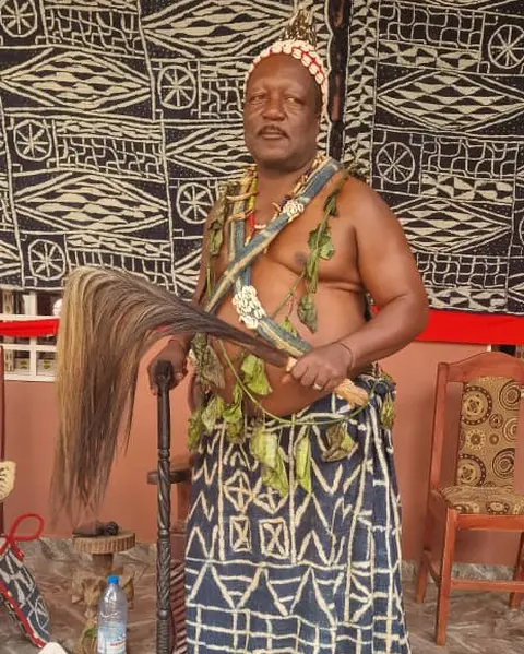 the coronation of the fon of Wowo